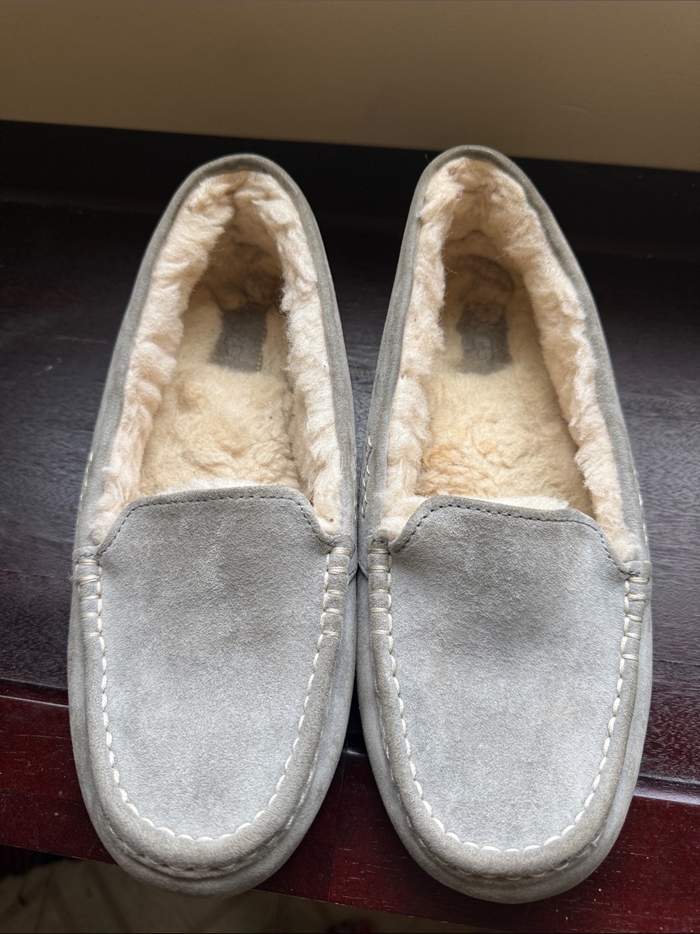 UGG Suede Moccasin Slippers